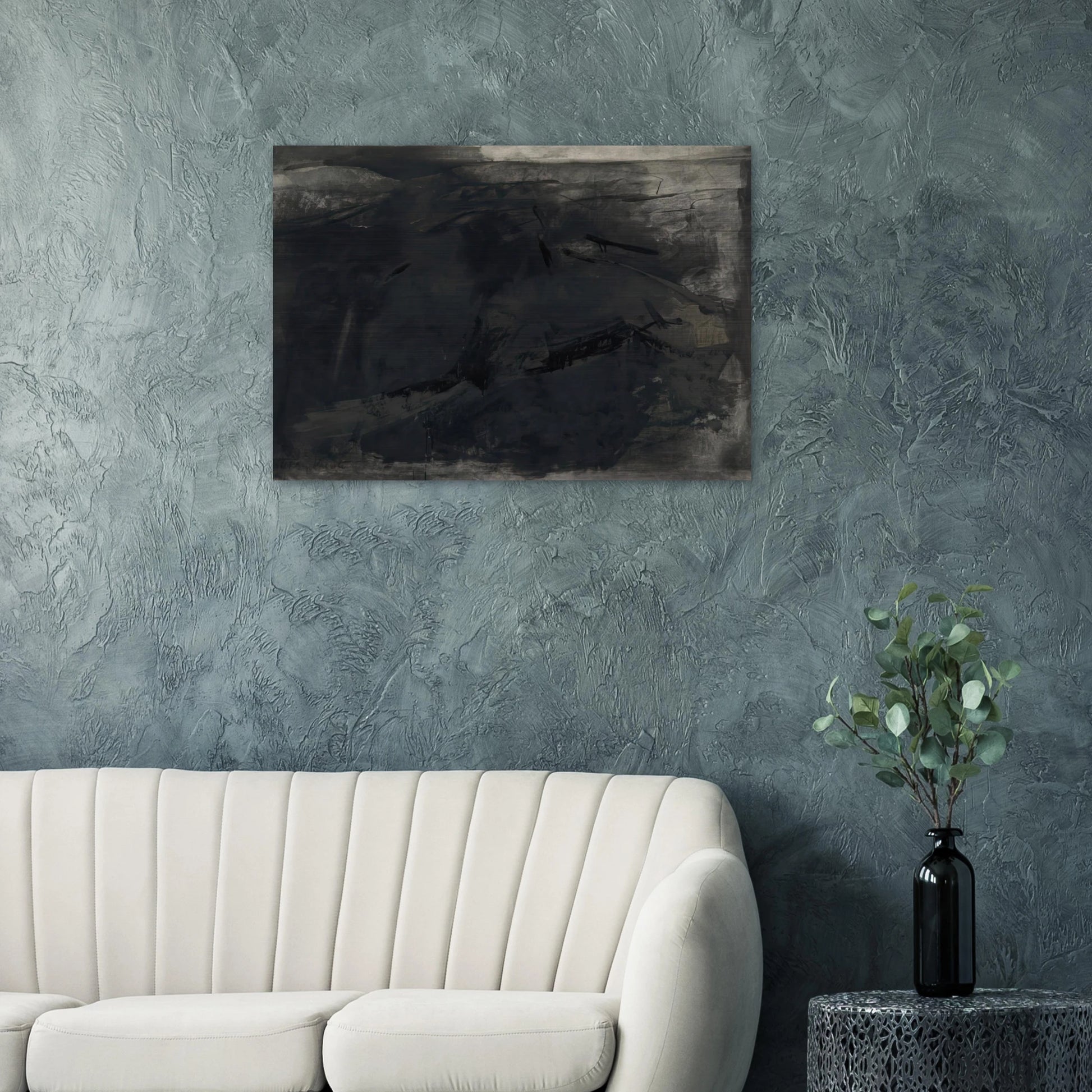 FARAWAY 1970 - Esteban Vicente Brushed Aluminum Print - 70x100 cm / 28x40 inches | Esteban Vicente Aluminum Print | Esteban Vicente Prints