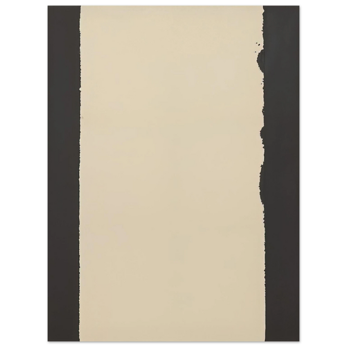 Yun Hyong-keun - Burnt Umber  Ultramarine Blue - 2007  75x100 cm / 30x40inches Fine Art Poster