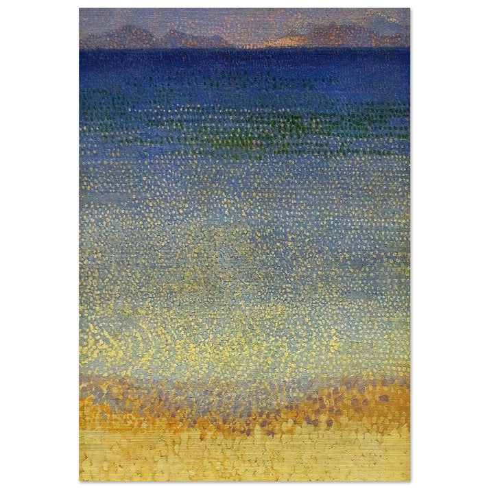 The Iles d'Or The Iles d'Hyeres, Var - Henri-Edmond Cross Brushed Aluminum Print - 70x100 cm / 28x40 inches | Henri-Edmond Cross Aluminum Print | Henri-Edmond Cross Prints
