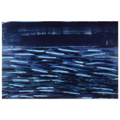 Flowers Of The Deep - 1984 - Ronnie Landfield Art Prints - 100x150 cm / 40x60″ inches | Ronnie Landfield Poster | Ronnie Landfield Prints