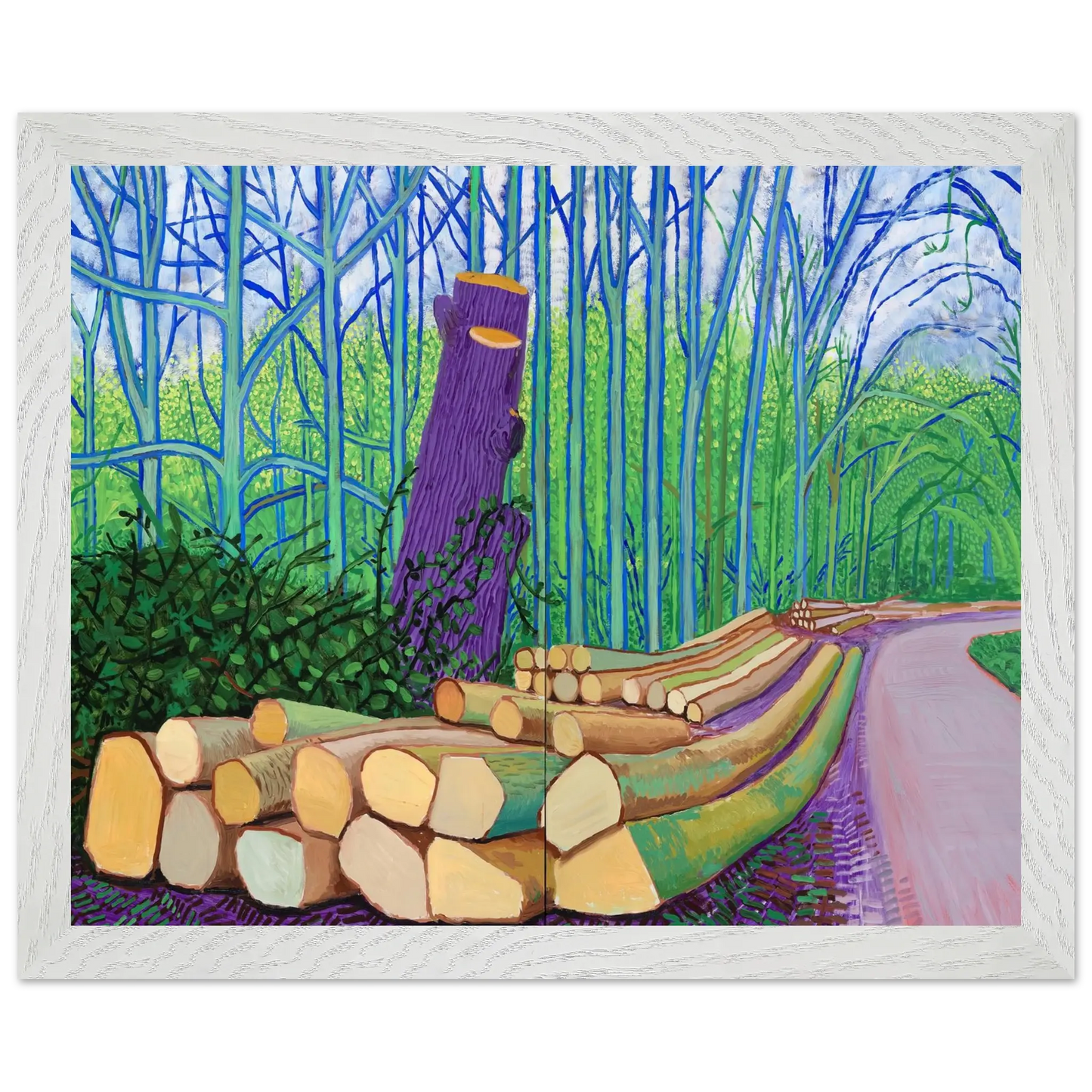 David Hockney - David Hockney Wall art - 50x70 cm / 20x28 Inches - Fine Art Poster - -