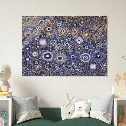 Night Landscape - 1971 - Richard Pousette-Dart Acrylic Print - 70x100 cm / 28x40″ inches | Richard Pousette-Dart Wall Art | Richard Pousette-Dart Prints