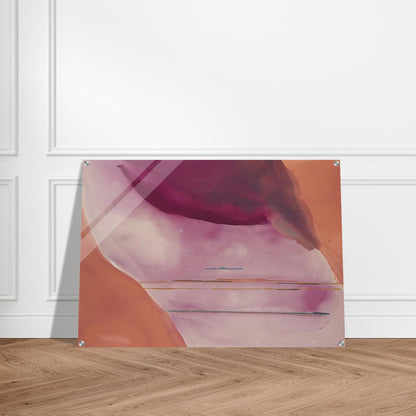Pendulum - 1972 - Helen Frankenthaler Acrylic Print - 70x100 cm / 28x40″ inches