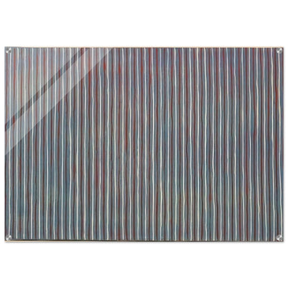 Salute - 1958 - Gene Davis Acrylic Print - 70x100 cm / 28x40″ inches
