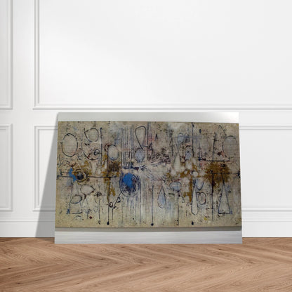 By the Sea - Richard Pousette-Dart Brushed Aluminum Print - 70x100 cm / 28x40 inches | Richard Pousette-Dart Aluminum Print | Richard Pousette-Dart Prints