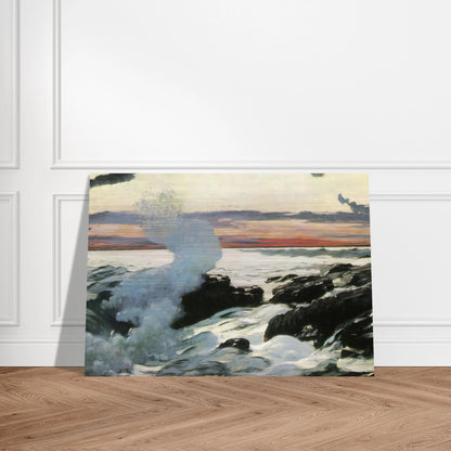 WEST POINT PROUT S NECK - Winslow Homer Brushed Aluminum Print - 70x100 cm / 28x40 inches | Winslow Homer Aluminum Print | Winslow Homer Prints