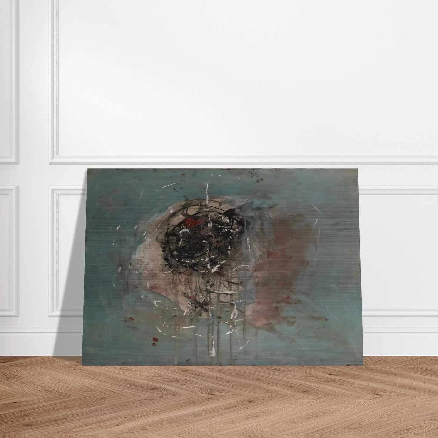 Composition - 1948 - Wols Brushed Aluminum Print - 70x100 cm / 28x40 inches | Wols Aluminum Print | Wols Prints