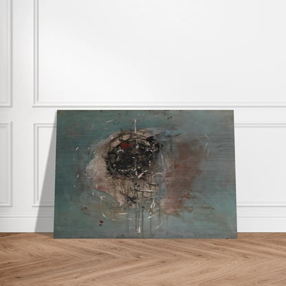 Composition - 1948 - Wols Brushed Aluminum Print - 70x100 cm / 28x40 inches | Wols Aluminum Print | Wols Prints