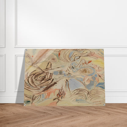 10 29 52, 1952- - Helen Frankenthaler Acrylic Print - 70x100 cm / 28x40″ inches