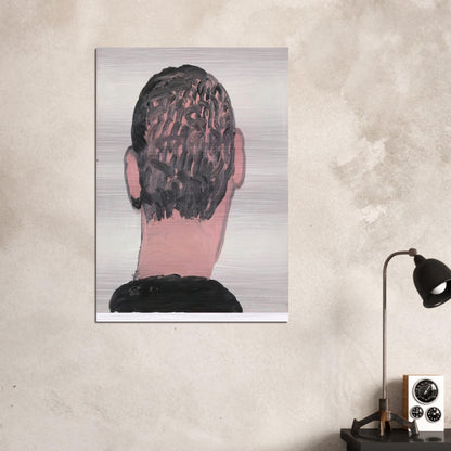 UNTITLED 7 - Philip Guston Brushed Aluminum Print - 70x100 cm / 28x40 inches | Philip Guston Aluminum Print | Philip Guston Prints