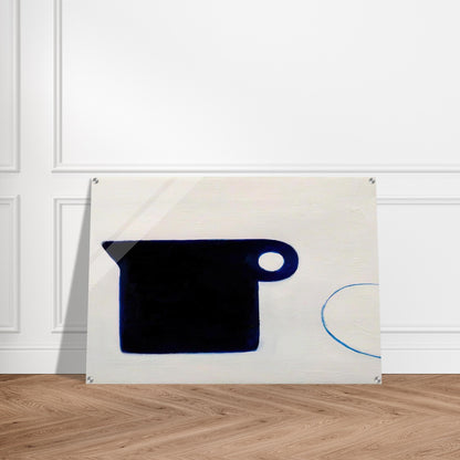 Poem for a Jug No.4 - 1980 - William Scott Acrylic Print - 70x100 cm / 28x40″ inches