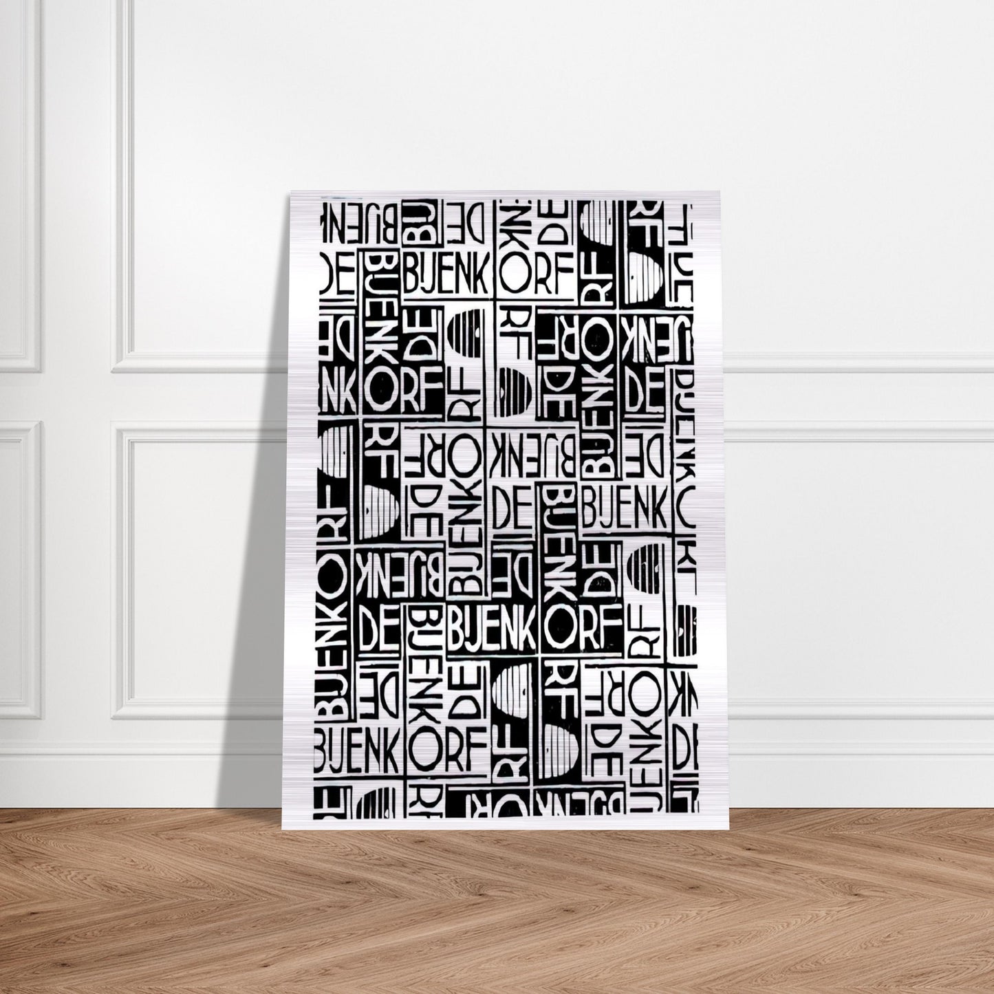 ESCHER (18) - MC Escher Brushed Aluminum Print - 70x100 cm / 28x40 inches | MC Escher Aluminum Print | MC Escher Prints