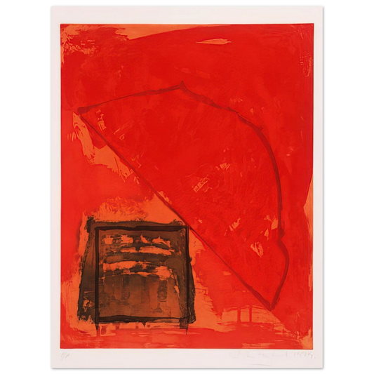 John Hoyland - Trace - 1979  75x100 cm / 30x40inches Fine Art Poster