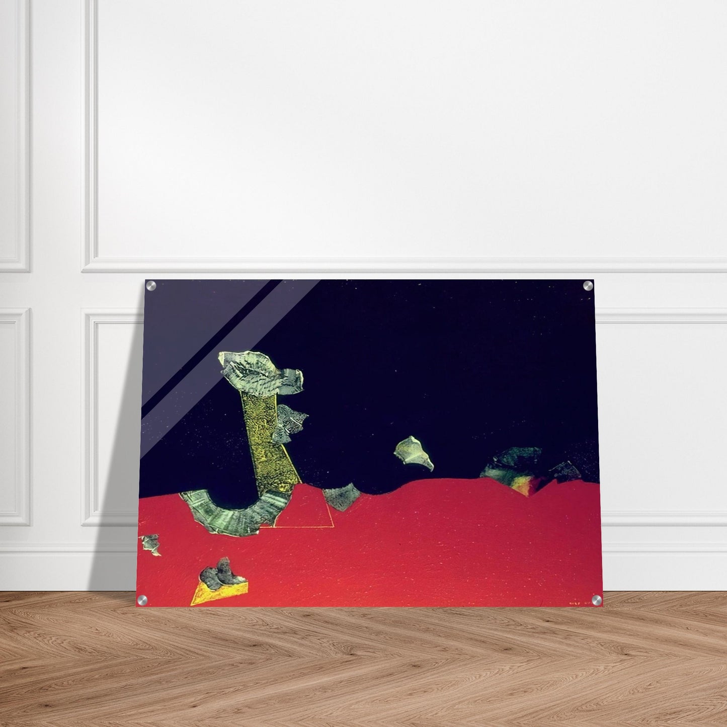 Landscape with shells - Max Ernst Acrylic Print - 70x100 cm / 28x40″ inches