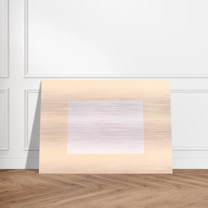 Untitled From Six Aquatints - 1975 - Robert Ryman Brushed Aluminum Print - 70x100 cm / 28x40 inches | Robert Ryman Aluminum Print | Robert Ryman Prints