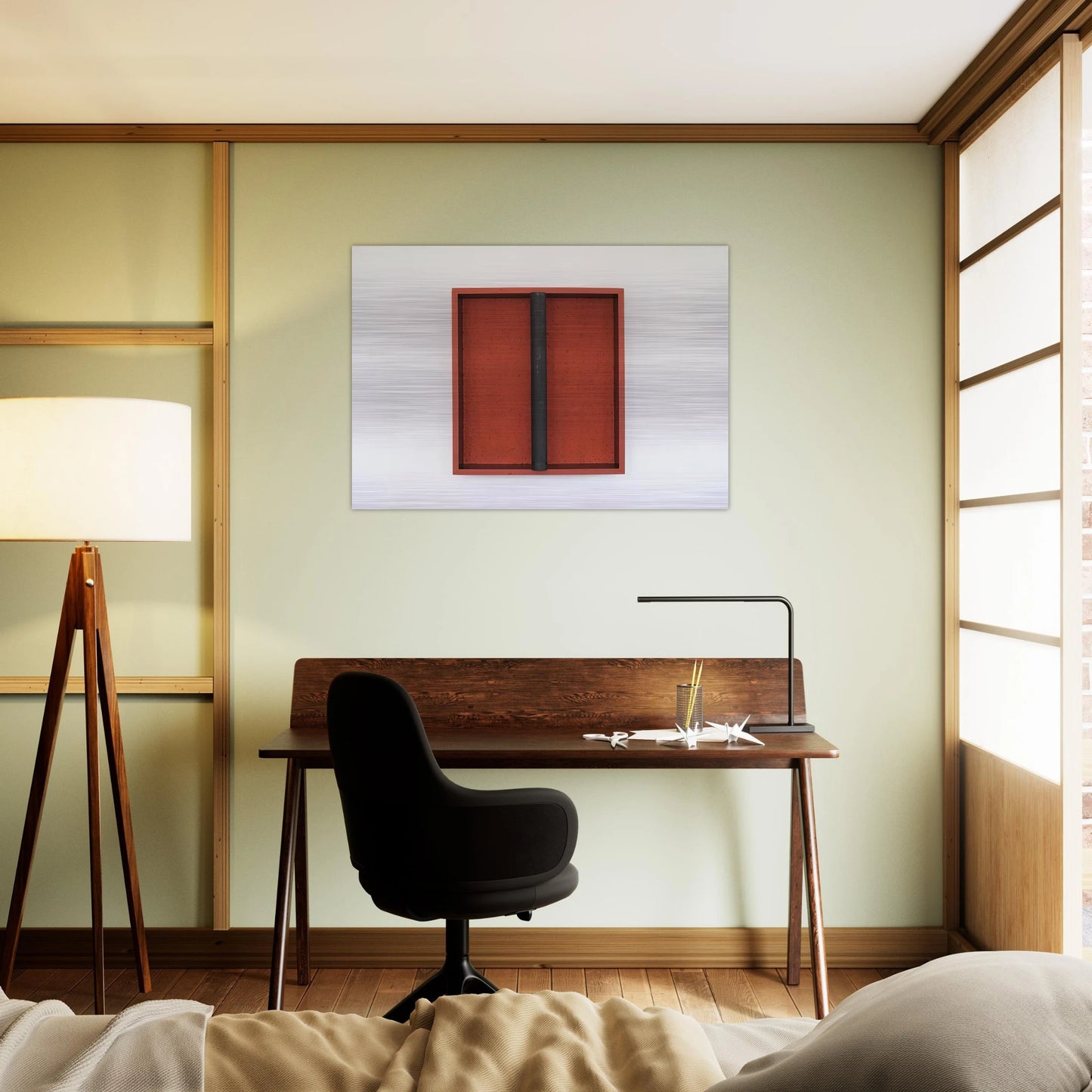 Untitled 101 Spring Street - 1962 - Donald Judd Brushed Aluminum Print - 70x100 cm / 28x40 inches | Donald Judd Aluminum Print | Donald Judd Prints