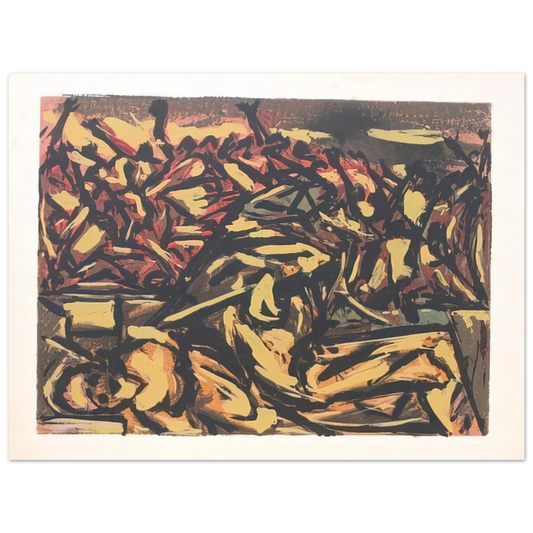 Jackson Pollock - UNTITLED 1941 1  75x100 cm / 30x40inches Fine Art Poster