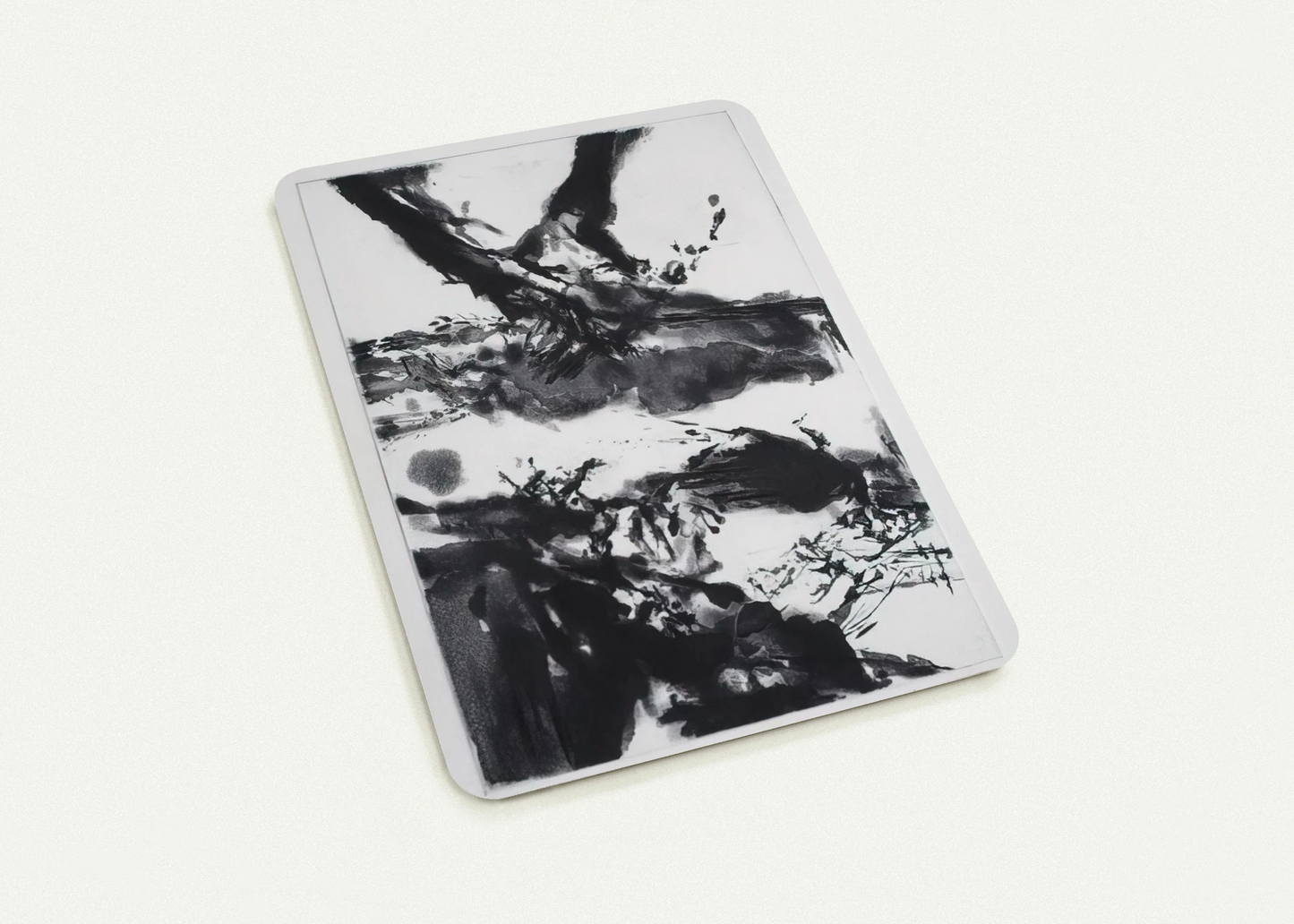 FLASHES 1992 By Zao Wou-Ki Pack of 10 Post Cards | Zao Wou-Ki Post Cards | A6 (10.5 x 14.8 cm) - 4.1 x 5.8 inches