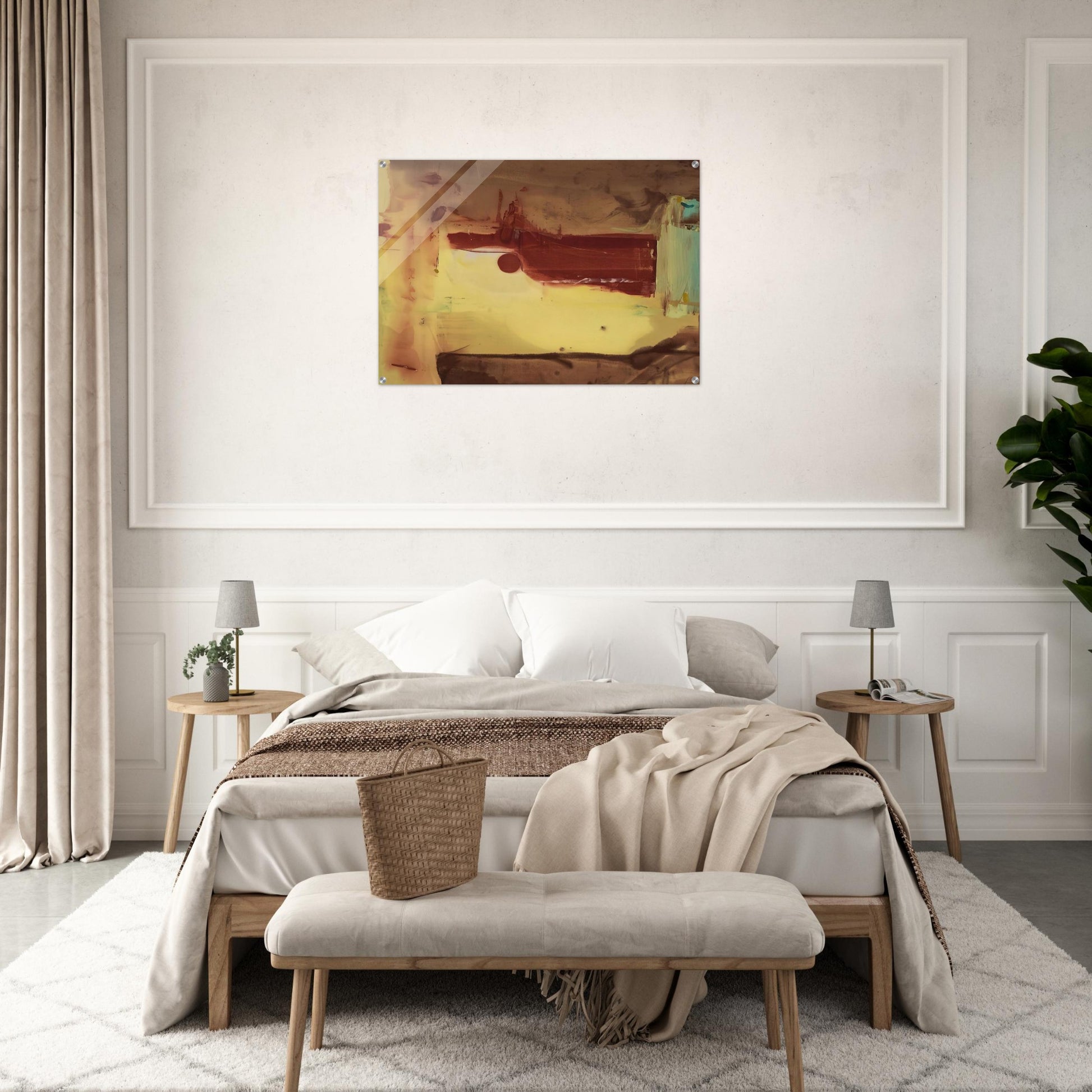 Desert Pass - 1976 - Helen Frankenthaler Acrylic Print - 70x100 cm / 28x40″ inches | Helen Frankenthaler Wall Art | Helen Frankenthaler Prints