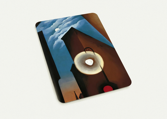 New York with Moon By Georgia O'Keeffe Pack of 10 Post Cards | Georgia O'Keeffe Post Cards | A6 (10.5 x 14.8 cm) - 4.1 x 5.8 inches