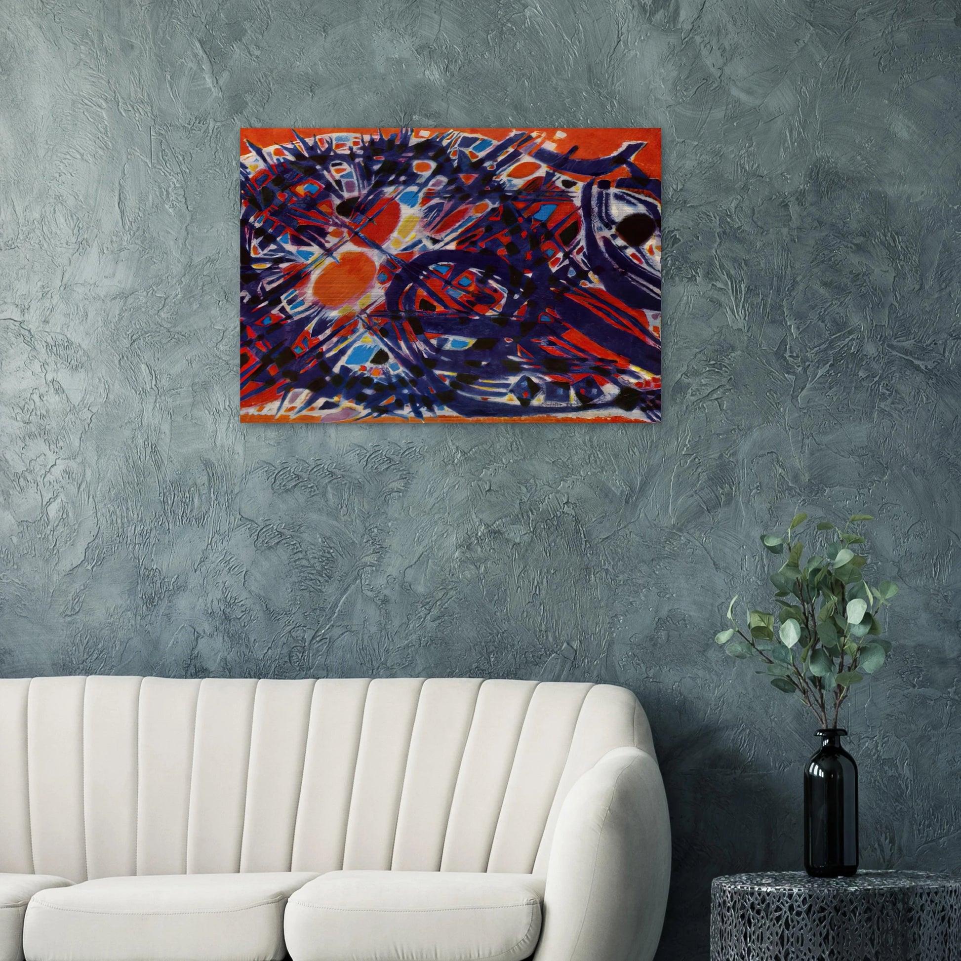 Couronne d'épines - 1954 - Alfred Manessier Brushed Aluminum Print - 70x100 cm / 28x40 inches | Alfred Manessier Aluminum Print | Alfred Manessier Prints