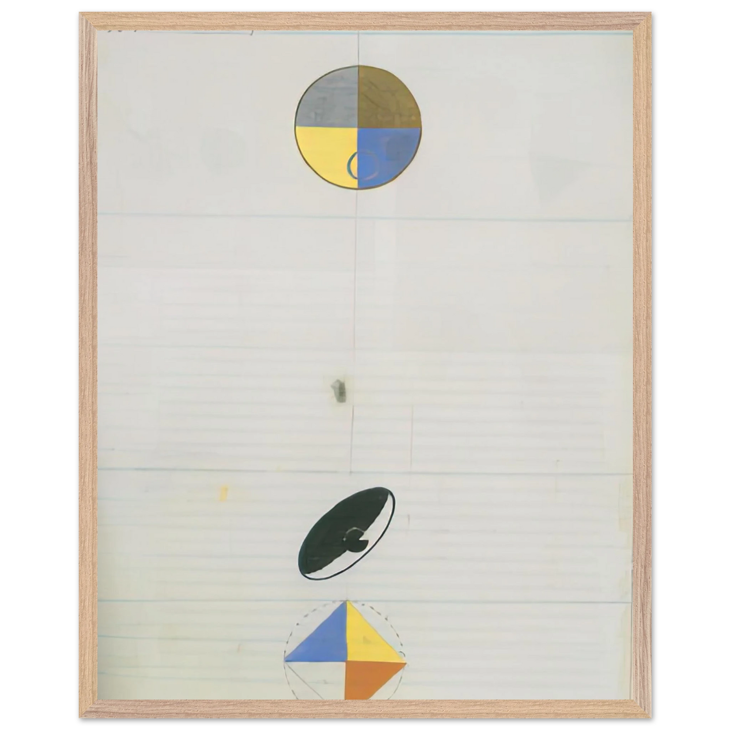 Hilma af Klint - SERIES NO VII NO 3F 1920 Wall art - 50x70 cm / 20x28 inches - Fine Art Poster - -