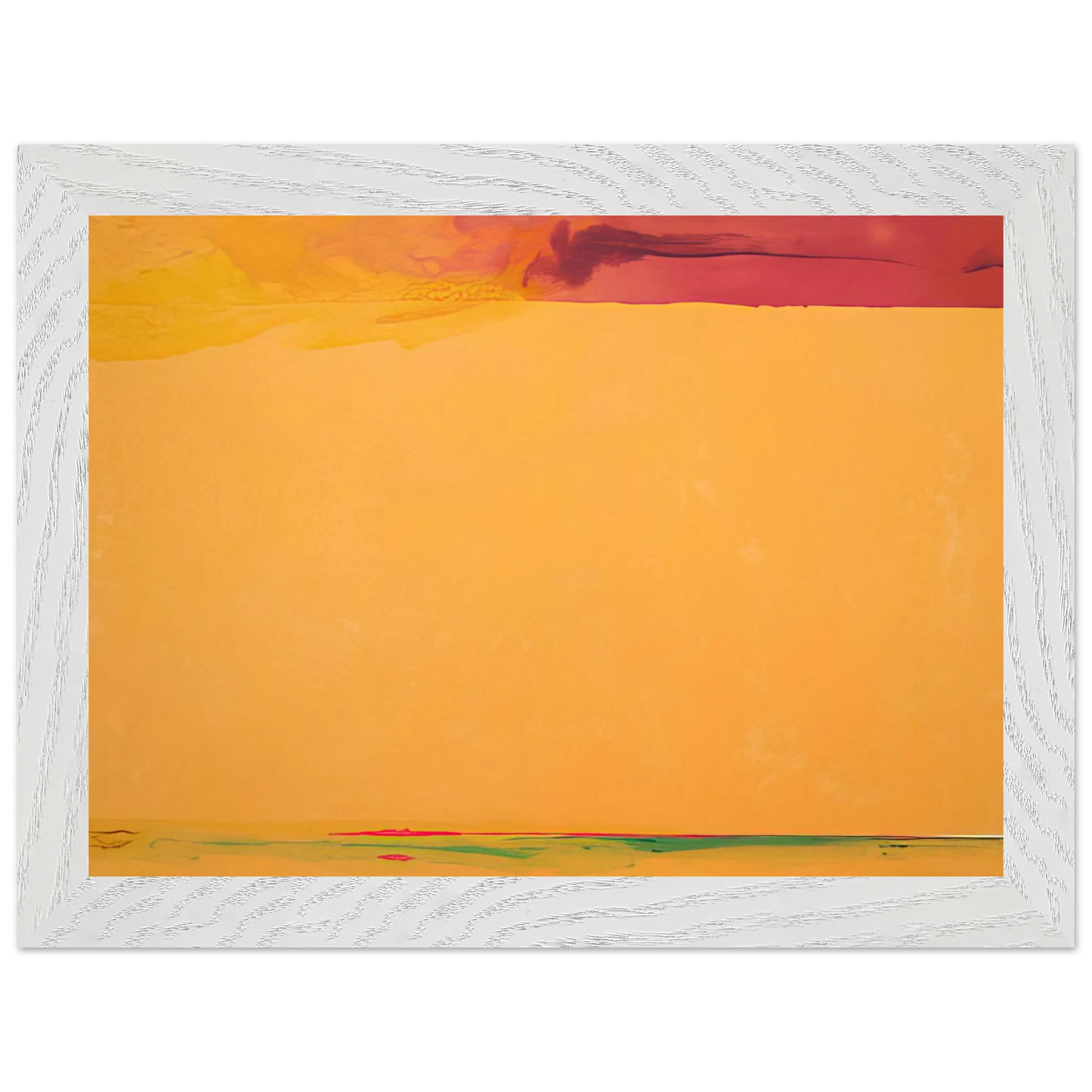 Helen Frankenthaler - Southern Exposure - 2005 Wall art - A1 (59.4 x 84.1  cm) - Premium Wooden Framed Poster With Fine Art Paper-canvas - Black frame