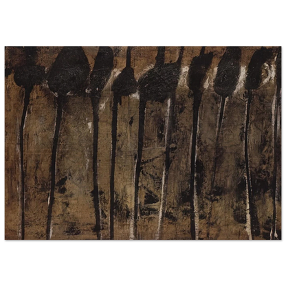 Solon I - Cy Twombly Brushed Aluminum Print - 70x100 cm / 28x40 inches | Cy Twombly Aluminum Print | Cy Twombly Prints
