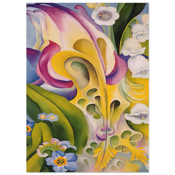 Georgia O'Keeffe - From the Old Garden No 2 Fine Art Poster