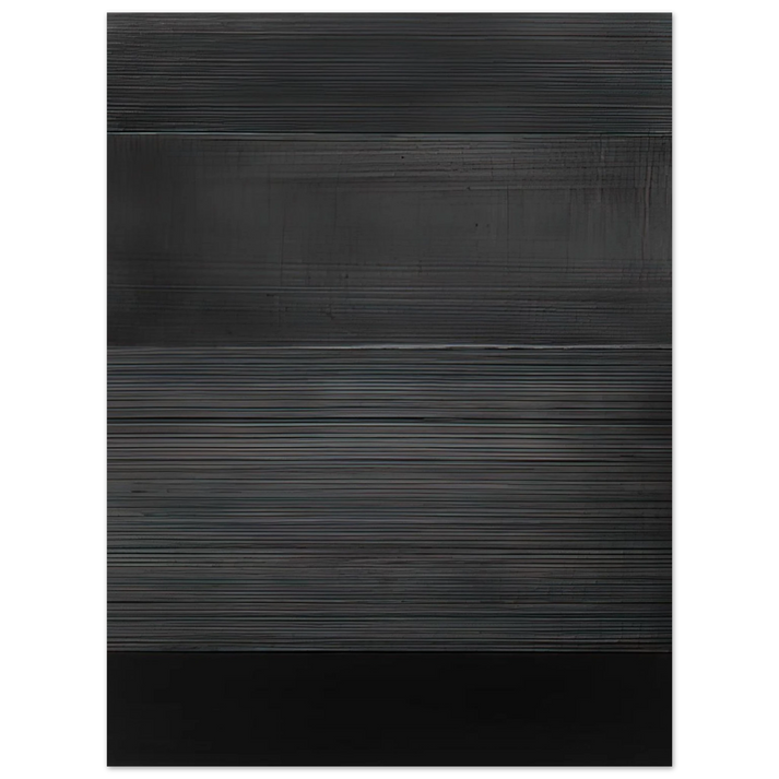 Pierre Soulages - Peinture 324 x 181 cm, 17 novembre 2008 - 2008  75x100 cm / 30x40inches Fine Art Poster
