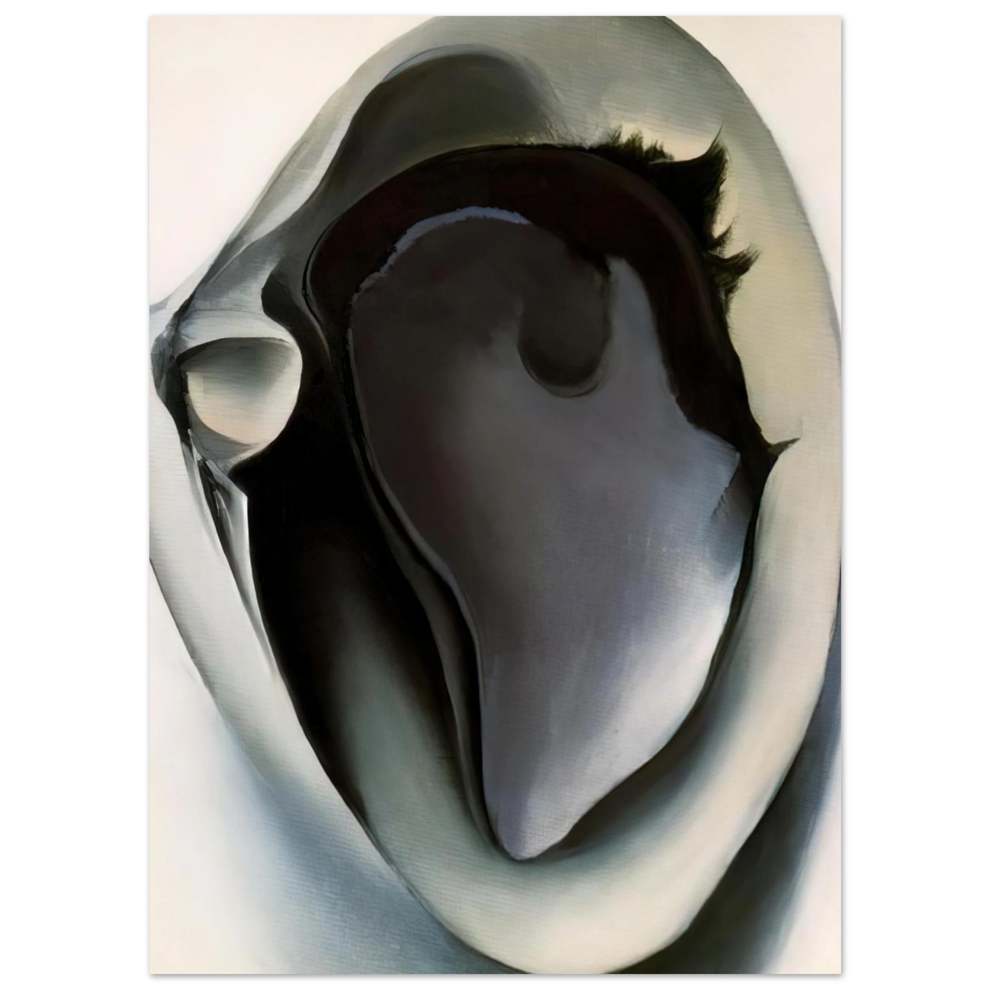 Georgia O'Keeffe - Clam and mussel Fine Art Poster