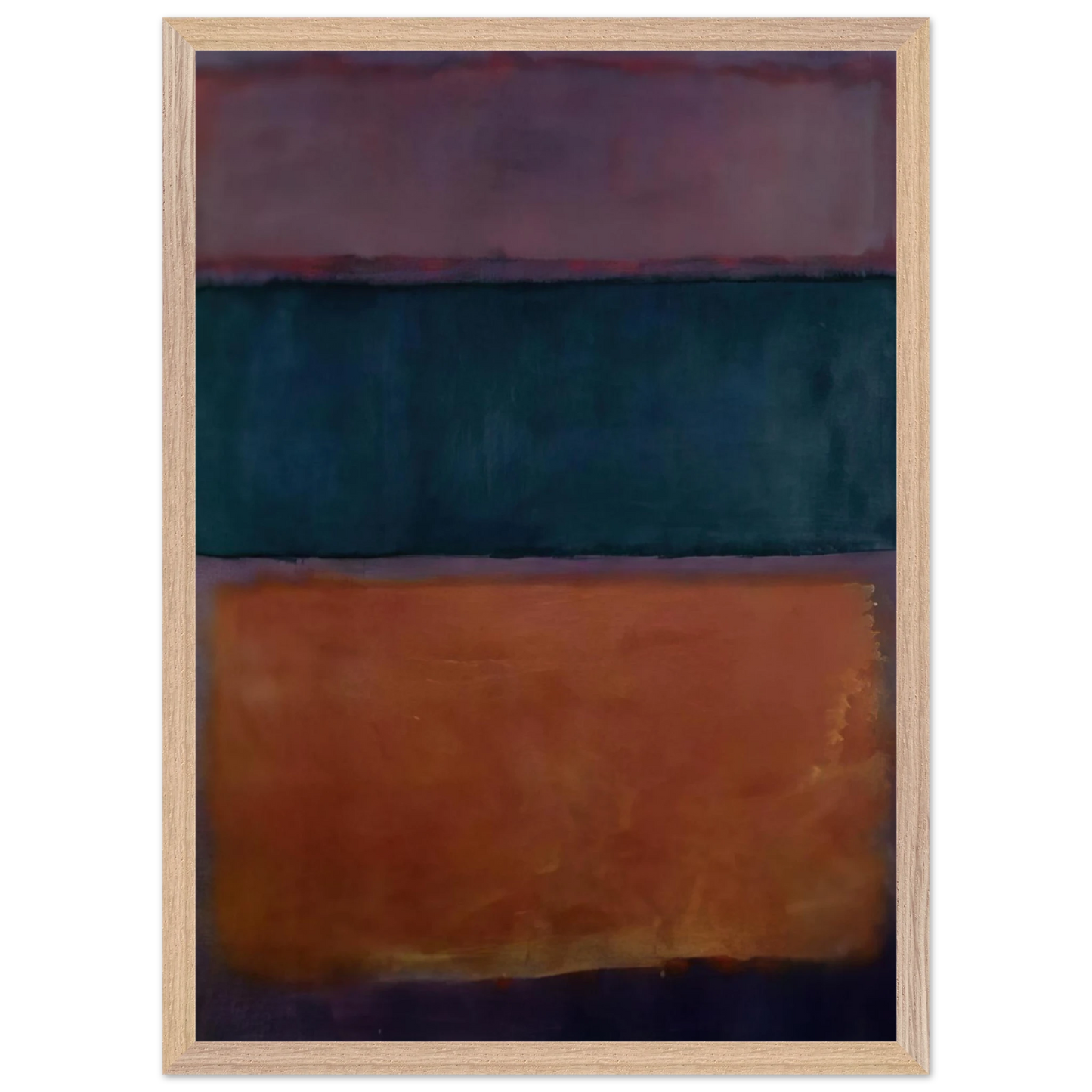 Helen Frankenthaler - Untitled - 1963 Wall art - 70x100 cm / 28x40 inches - Fine Art Poster-canvas - -