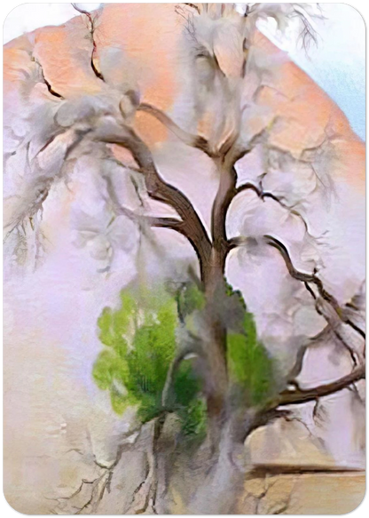 Pinons with Cedar By Georgia O'Keeffe Pack of 10 Post Cards | Georgia O'Keeffe Post Cards | A6 (10.5 x 14.8 cm) - 4.1 x 5.8 inches