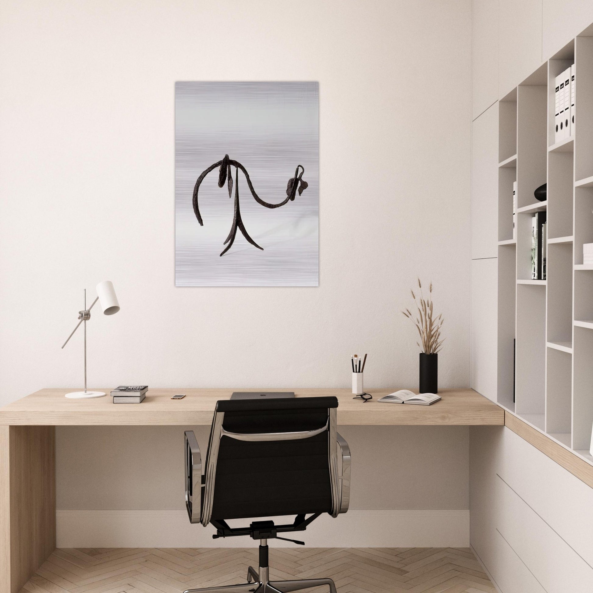 THE VINE 1944 - Alexander Calder Brushed Aluminum Print - 70x100 cm / 28x40 inches | Alexander Calder Aluminum Print | Alexander Calder Prints