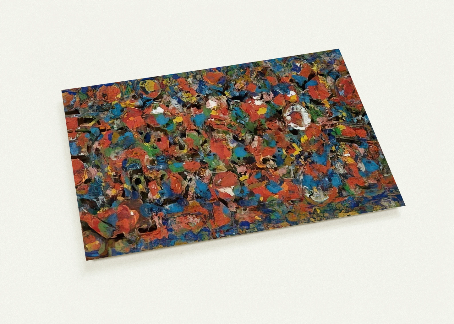 Encrustation - 1976 By Richard Pousette-Dart Pack of 10 Post Cards | Richard Pousette-Dart Post Cards | A6 (10.5 x 14.8 cm) - 4.1 x 5.8 inches