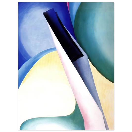 Georgia O'Keeffe - Black Spot No. 2 Fine Art Poster
