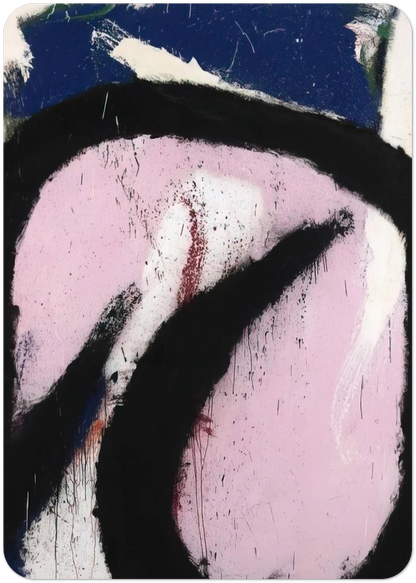 Eudocia - 1967 By Norman Bluhm Pack of 10 Post Cards | Norman Bluhm Post Cards | A6 (10.5 x 14.8 cm) - 4.1 x 5.8 inches