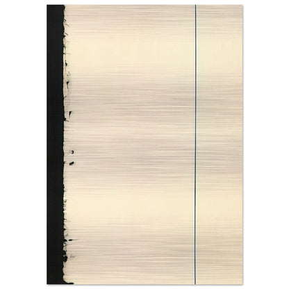The Station of the Cross - Fifth Station - Barnett Newman Brushed Aluminum Print - 70x100 cm / 28x40 inches | Barnett Newman Aluminum Print | Barnett Newman Prints