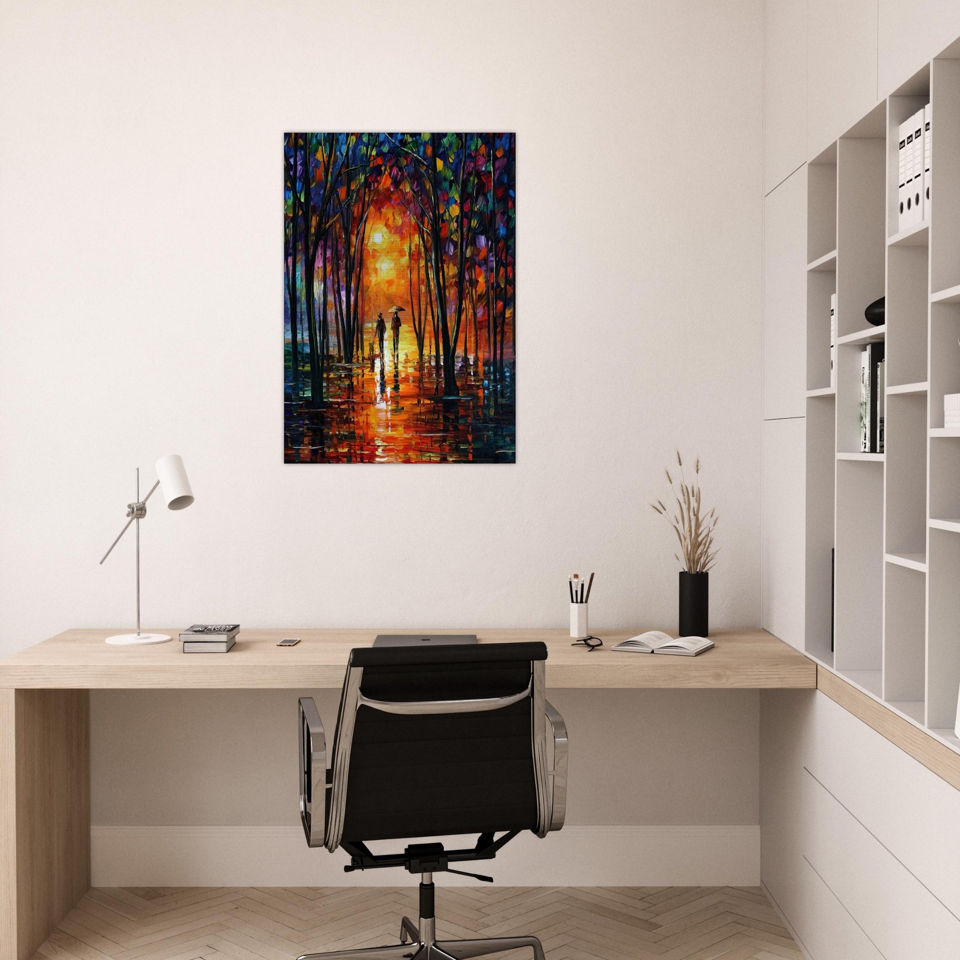 Leonid Afremov - Leonid Afremov Brushed Aluminum Print - 70x100 cm / 28x40 inches | Leonid Afremov Aluminum Print | Leonid Afremov Prints