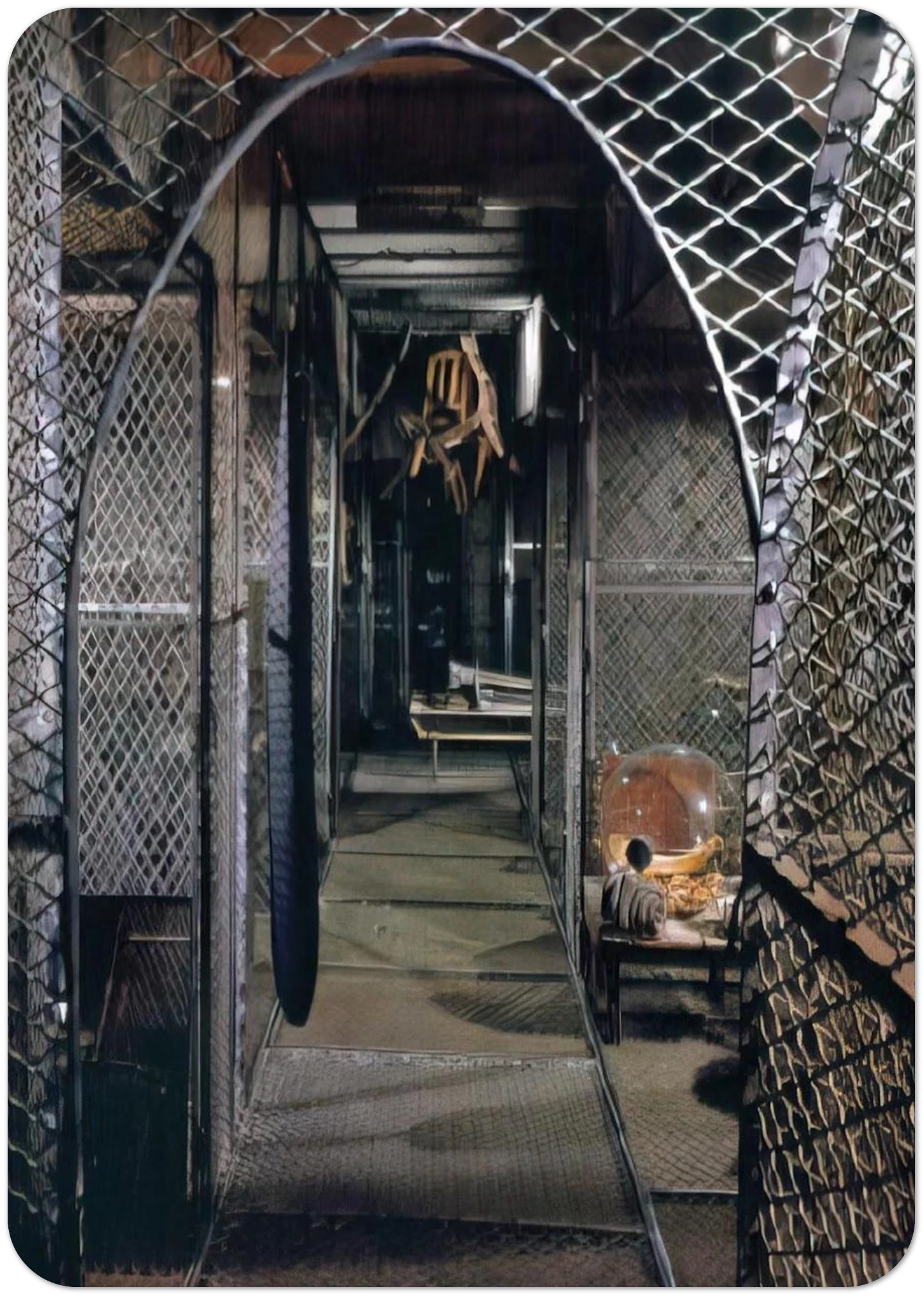 DANGEROUS PASSAGE 1997 By Louise Bourgeois Pack of 10 Post Cards | Louise Bourgeois Post Cards | A6 (10.5 x 14.8 cm) - 4.1 x 5.8 inches