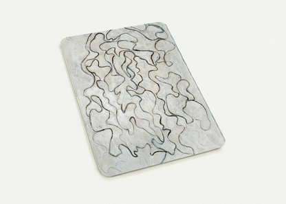 Nevis Rock - 2008 By Brice Marden Pack of 10 Post Cards | Brice Marden Post Cards | A6 (10.5 x 14.8 cm) - 4.1 x 5.8 inches