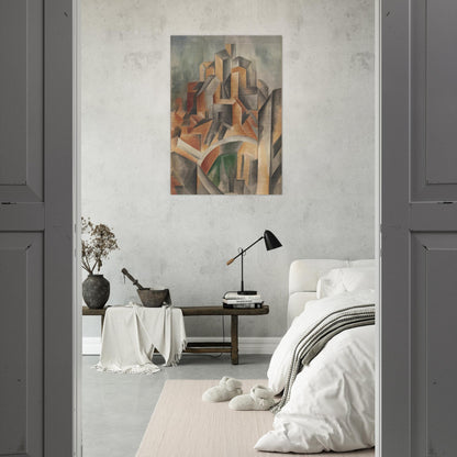 The Reservoir, Horta de Ebro - Pablo Picasso Brushed Aluminum Print - 70x100 cm / 28x40 inches | Pablo Picasso Aluminum Print | Pablo Picasso Prints