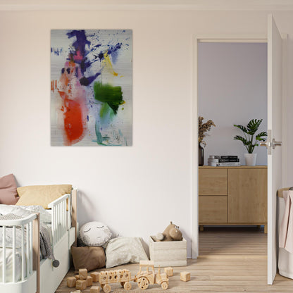 Furioso - Hans Hofmann Brushed Aluminum Print - 70x100 cm / 28x40 inches | Hans Hofmann Aluminum Print | Hans Hofmann Prints