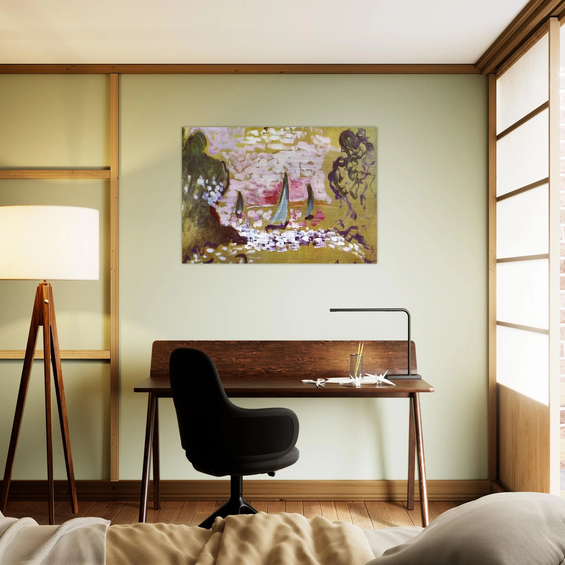 SAILBOATS - Henri Matisse Brushed Aluminum Print - 70x100 cm / 28x40 inches | Henri Matisse Aluminum Print | Henri Matisse Prints