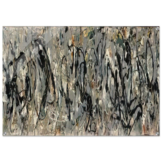 NUMBER 10 1949 - Jackson Pollock Acrylic Print - 70x100 cm / 28x40″ inches