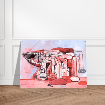 PAINTER S FORMS NO 2 1978 - Philip Guston Acrylic Print - 70x100 cm / 28x40″ inches | Philip Guston Wall Art | Philip Guston Prints