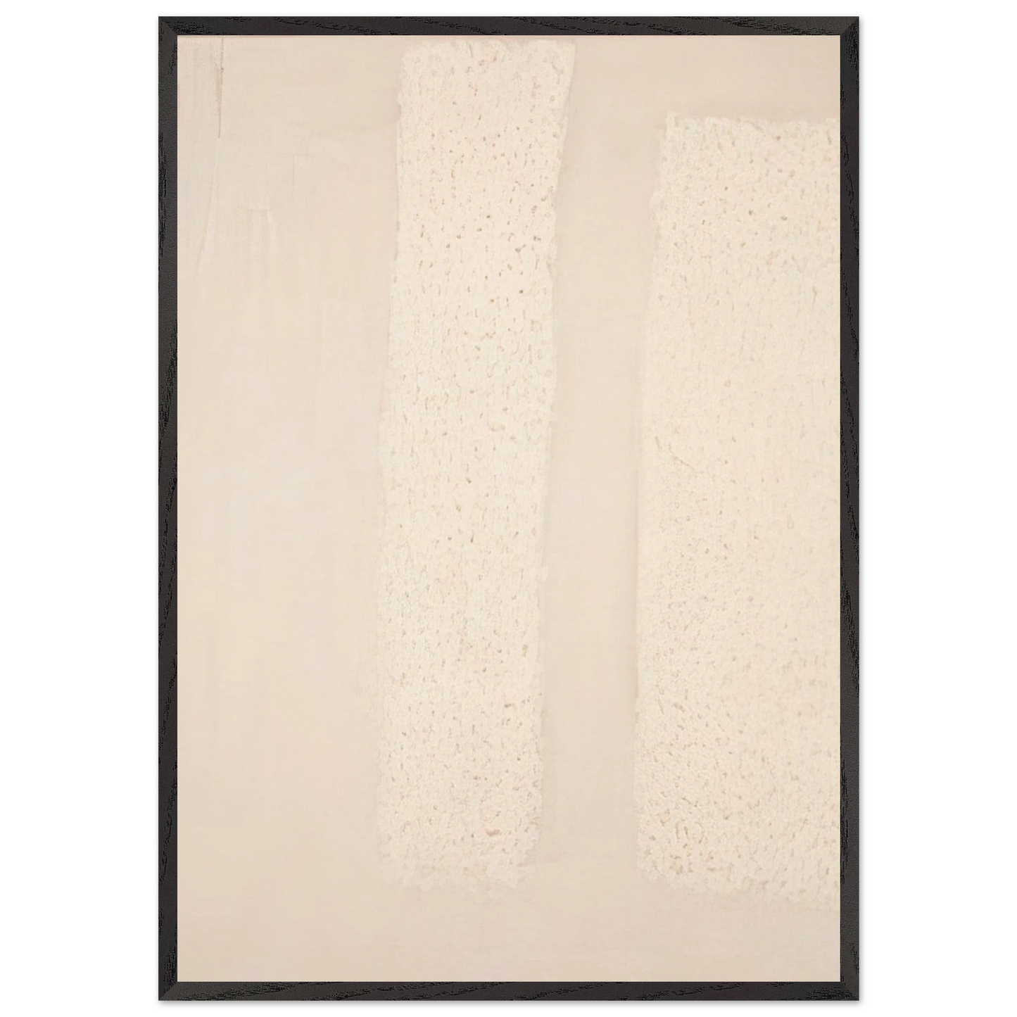 Manual - Robert Ryman 70x100 cm / 28x40 inches Framed Art Print – Black Wooden Frame