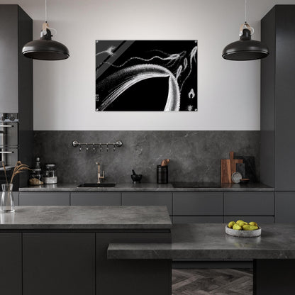 DOLPHINS - MC Escher Acrylic Print - 70x100 cm / 28x40″ inches | MC Escher Wall Art | MC Escher Prints