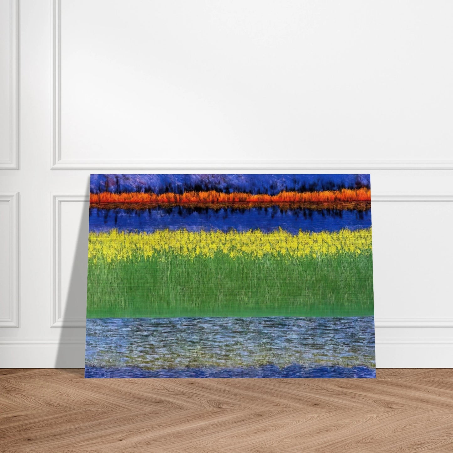 Sea of Grass - 1982 - Jimmy Ernst Brushed Aluminum Print - 70x100 cm / 28x40 inches | Jimmy Ernst Aluminum Print | Jimmy Ernst Prints