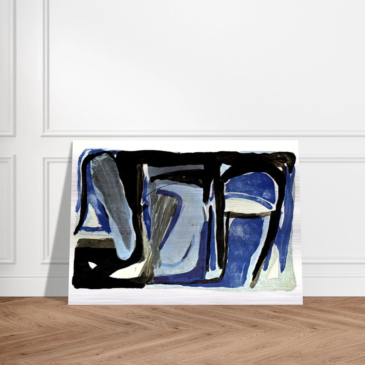 Souvenir Duthuit - 1975 - Bram van Velde Brushed Aluminum Print - 70x100 cm / 28x40 inches | Bram van Velde Aluminum Print | Bram van Velde Prints
